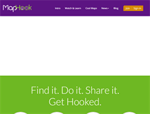 Tablet Screenshot of maphook.com